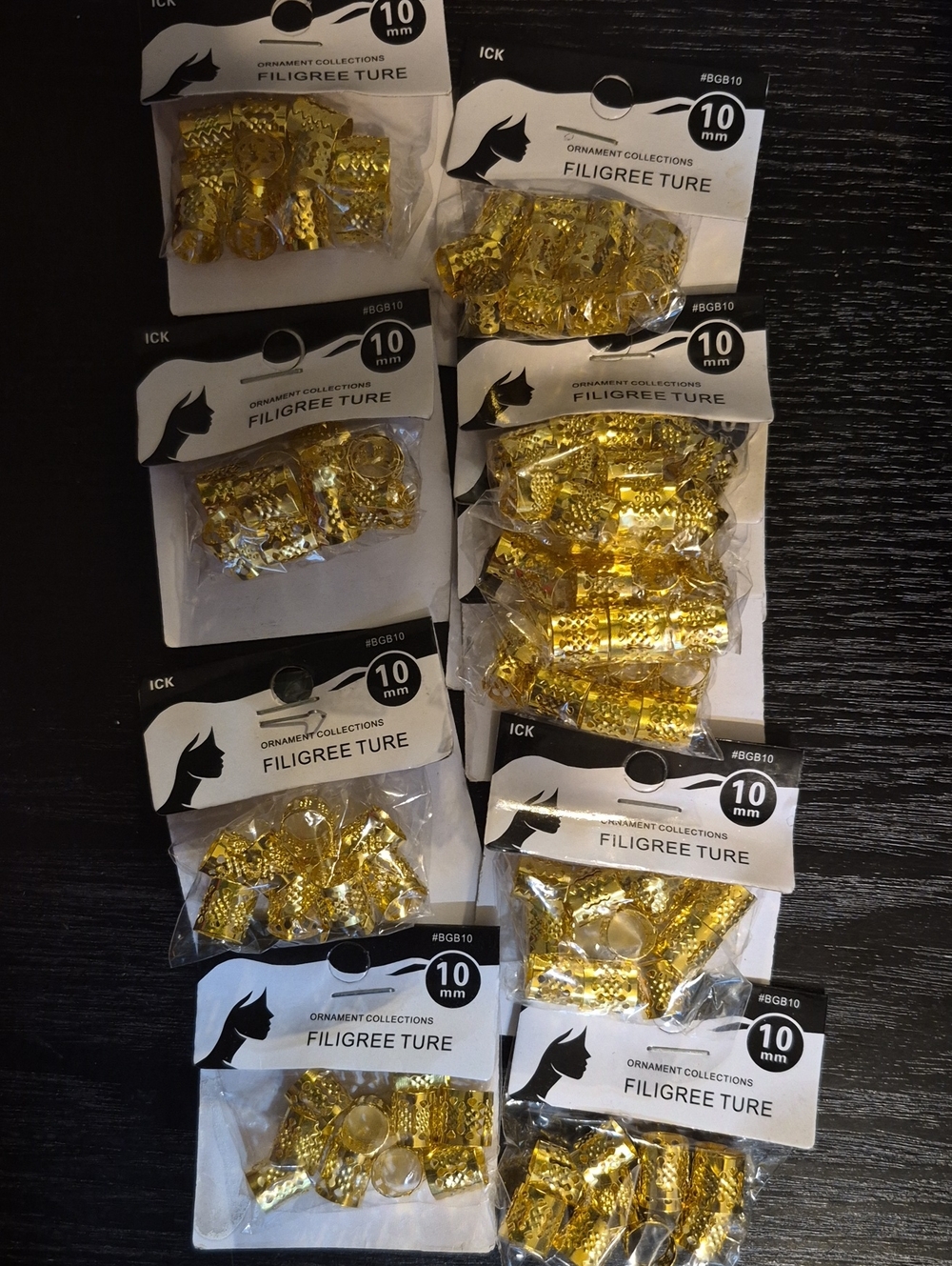 Gold Braid Loc Accessories